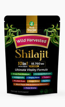Laden Sie das Bild in den Galerie-Viewer, Shilajit 10-in-1 Herbal Supplement Capsules – Sea moss, Ashwagandha, Rhodiola Rosea, Panax Ginseng, Turmeric, Ginkgo Biloba, Cordyceps & More – High Potency Formula