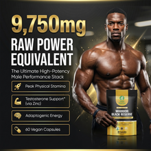 Load image into Gallery viewer, WARRIOR BLACK RESERVE™ | Elite 10:1 Male Wellness & Stamina Protocol