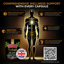 Laden Sie das Bild in den Galerie-Viewer, Shilajit 10-in-1 Herbal Supplement Capsules – Sea moss, Ashwagandha, Rhodiola Rosea, Panax Ginseng, Turmeric, Ginkgo Biloba, Cordyceps & More – High Potency Formula