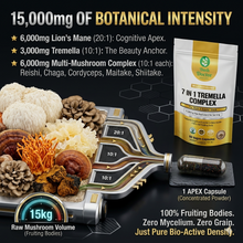 将图片加载到图库查看器,7-IN-1 TREMELLA COMPLEX | Elite Brain & Beauty Protocol (60 Capsules)
