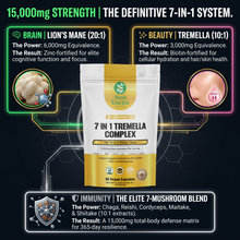 将图片加载到图库查看器,7-IN-1 TREMELLA COMPLEX | Elite Brain & Beauty Protocol (60 Capsules)
