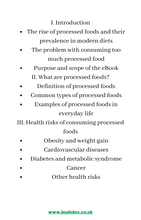 Load image into Gallery viewer, Processed to Death: The Hidden Dangers Lurking in our Favorite Foods eBook