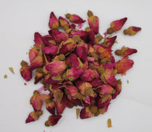 Load image into Gallery viewer, Dried Wild Rose Buds Tea – 100% Natural, Aromatic Herbal Tea – Handpicked Rosebuds
