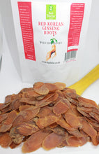 Load image into Gallery viewer, Red Korean Ginseng - Pure Red Panax - Premium Quality Slices 25g , 500g, 1kg Tea
