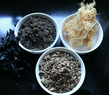 Load image into Gallery viewer, Sea Moss and Bladderwrack +Burdock Super Wild food Powder