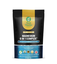 Load image into Gallery viewer, Magnesium Glycinate 6-in-1 Complex 2500mg B6 Zinc D3 Vegan Capsules
