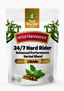 24/7 Hard Rider Libido & Erection Support Capsules – Natural Male Enhancement | 100% Vegan | Boosts Stamina & Performance