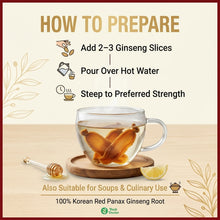 将图片加载到图库查看器，Korean Red Ginseng Root Slices 6 Year Panax Ginseng Tea 100g 250g 500g 1kg
