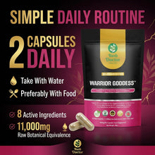 将图片加载到图库查看器，Chasteberry Vitex Agnus Castus Shatavari Myo-Inositol Maca B6 Zinc Women's Complex Vegan Caps
