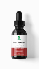 Load image into Gallery viewer, Premium Korean Red Ginseng Tincture (Panax ginseng) 100ml Enhance Your Energy, Immunity, and Overall Well-Being
