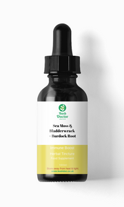 Sea Moss and Bladderwrack + Burdock Root Tincture Superfood Blend 100ml