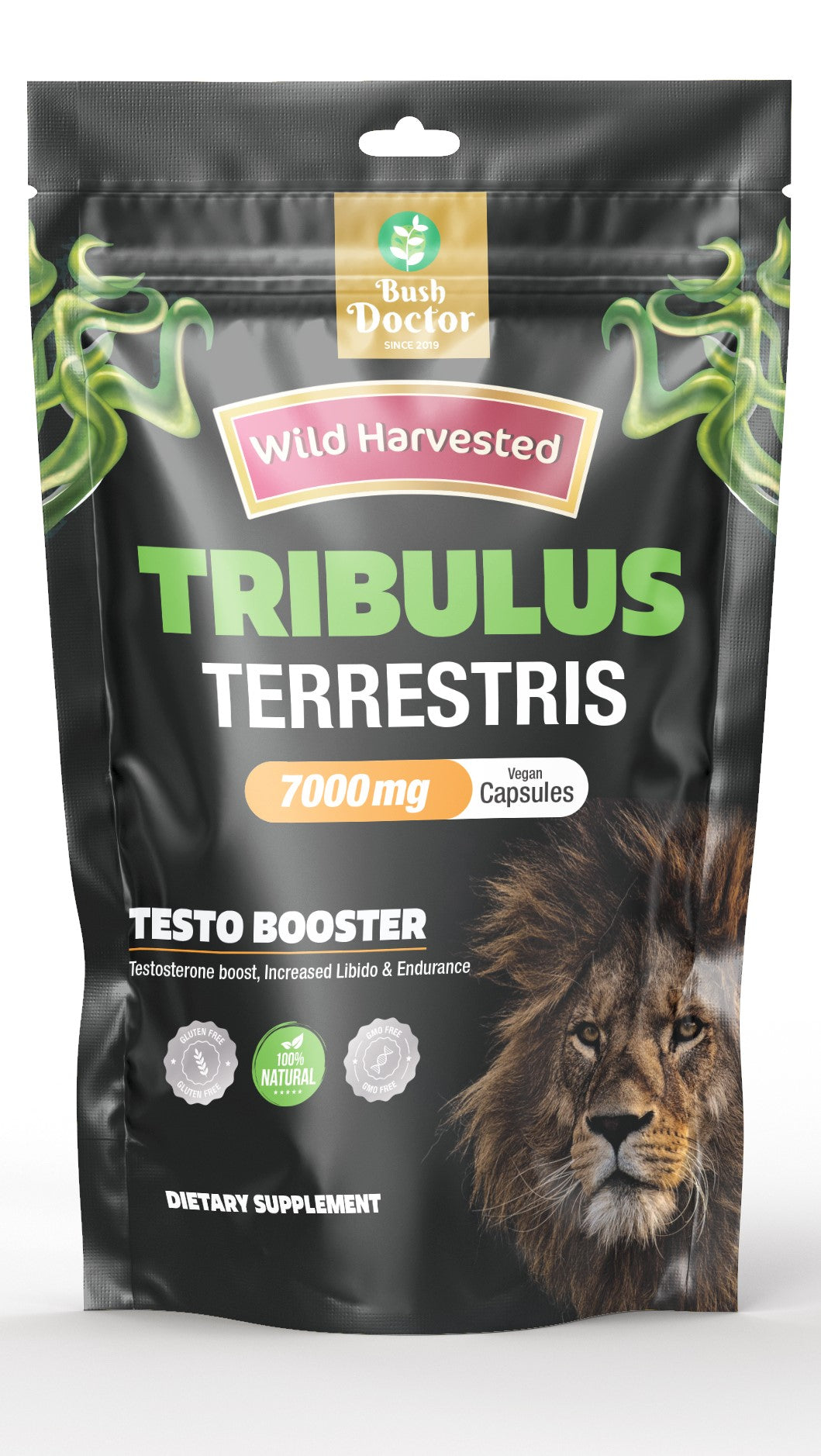 Premium Grade Tribulus Terrestris - Boost Energy, Stamina, and Performance! Capsules