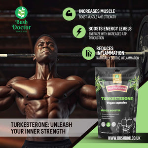 Turkesterone Capsules 12000mg - Unlock Your Peak Performance and Transform Your Physique
