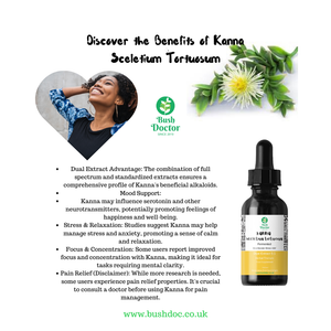 Super Strong Kanna Tincture (Sceletium tortuosum) - Dual Extract 5:1 / Kougoed / channa / 100ml / 50ml