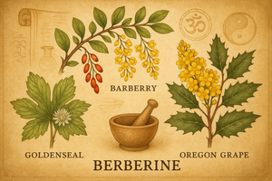 Plants containing berberine have a long history of use in both Ayurvedic and Chinese medicine