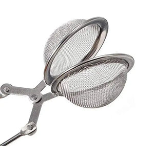 TEA INFUSER STAINLESS STEEL STRAINER INFUSIONS FILTER TOOL SPOON