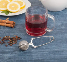 Load image into Gallery viewer, TEA INFUSER STAINLESS STEEL STRAINER INFUSIONS FILTER TOOL SPOON
