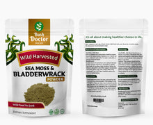 Load image into Gallery viewer, Sea Moss and Bladderwrack Wild food Powder

