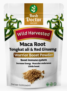 Maca Root Tongkat Ali & Red Ginseng Warrior Boost Powder