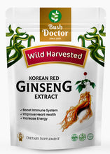 Charger l&#39;image dans la galerie, Red Korean Ginseng Extract Powder - 100% 6-year-old Pure Red Panax
