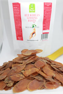 Red Korean Ginseng - Pure Red Panax - Premium Quality Slices 25g , 500g, 1kg Tea
