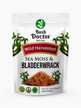 将图片加载到图库查看器，Sea Moss and Bladderwrack Vegan Capsules 60, 100 &amp; 200
