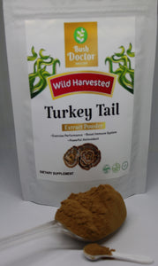TURKEY TAIL MUSHROOM Extract Powder premium quality Wild Harvested